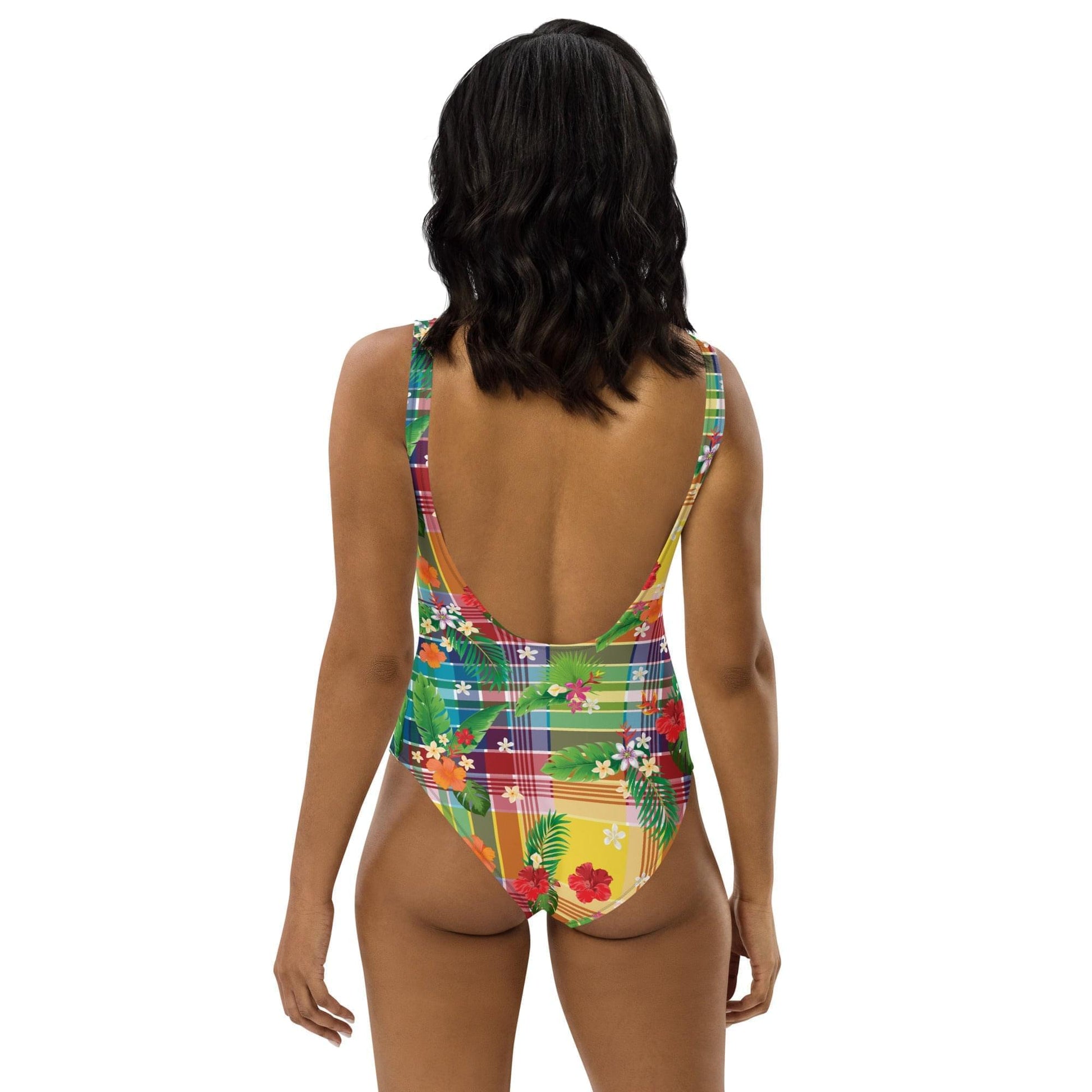 Floral Print One-Piece Swimsuit | Phade Fashion Virgin Islands