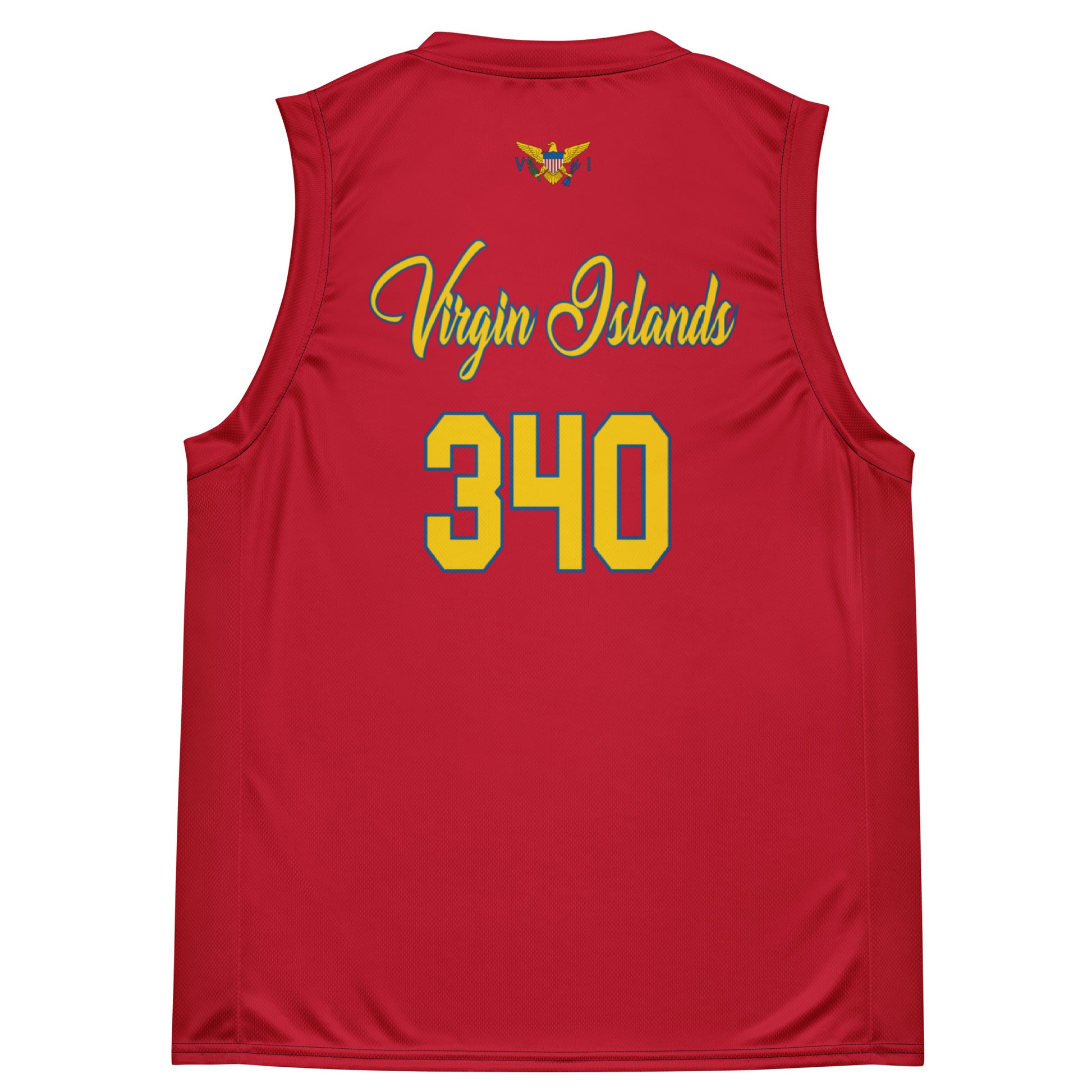Cherry Red Basketball Jersey | Phade Fashion Virgin Islands