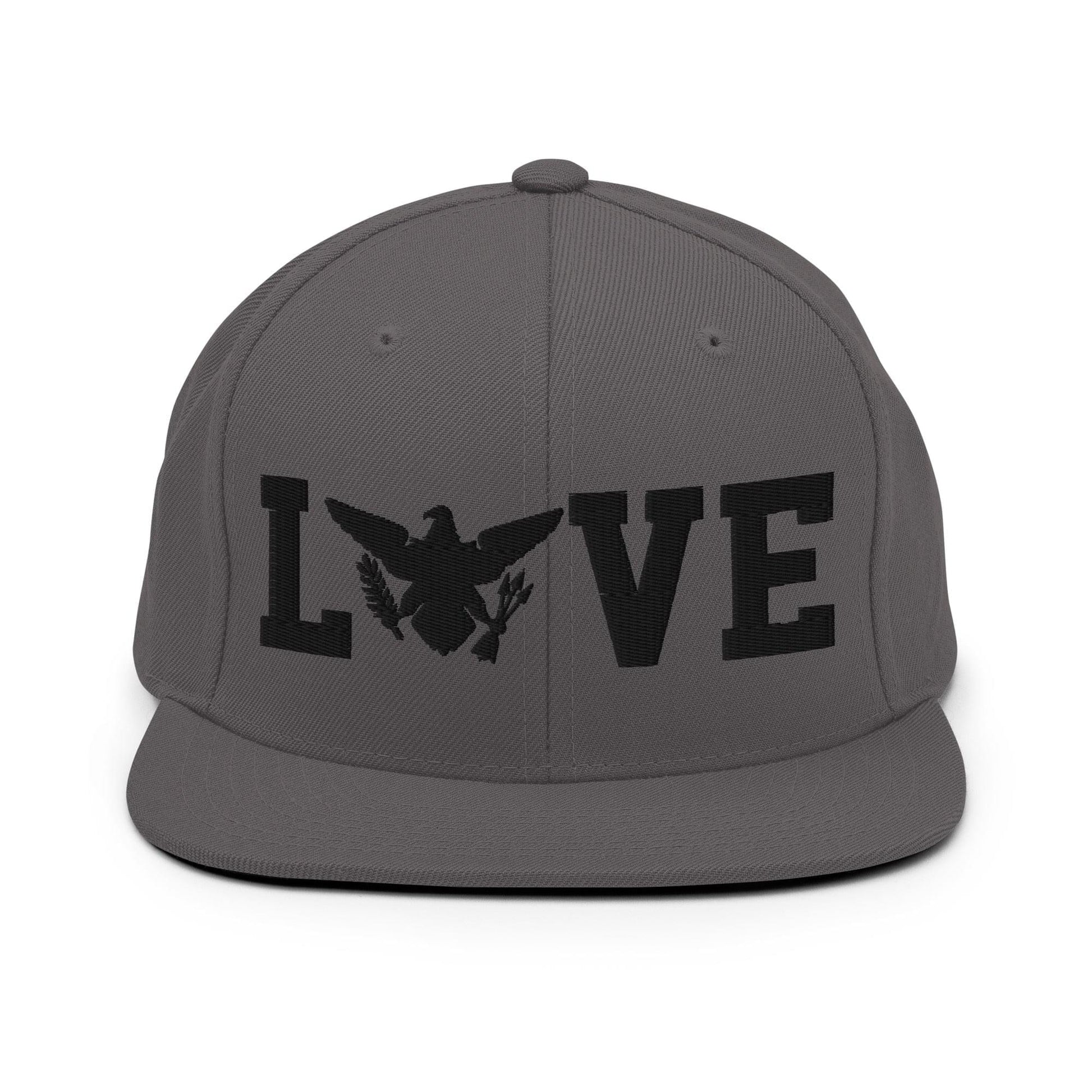 Love black Snapback Hat | Phade Fashion Virgin Islands