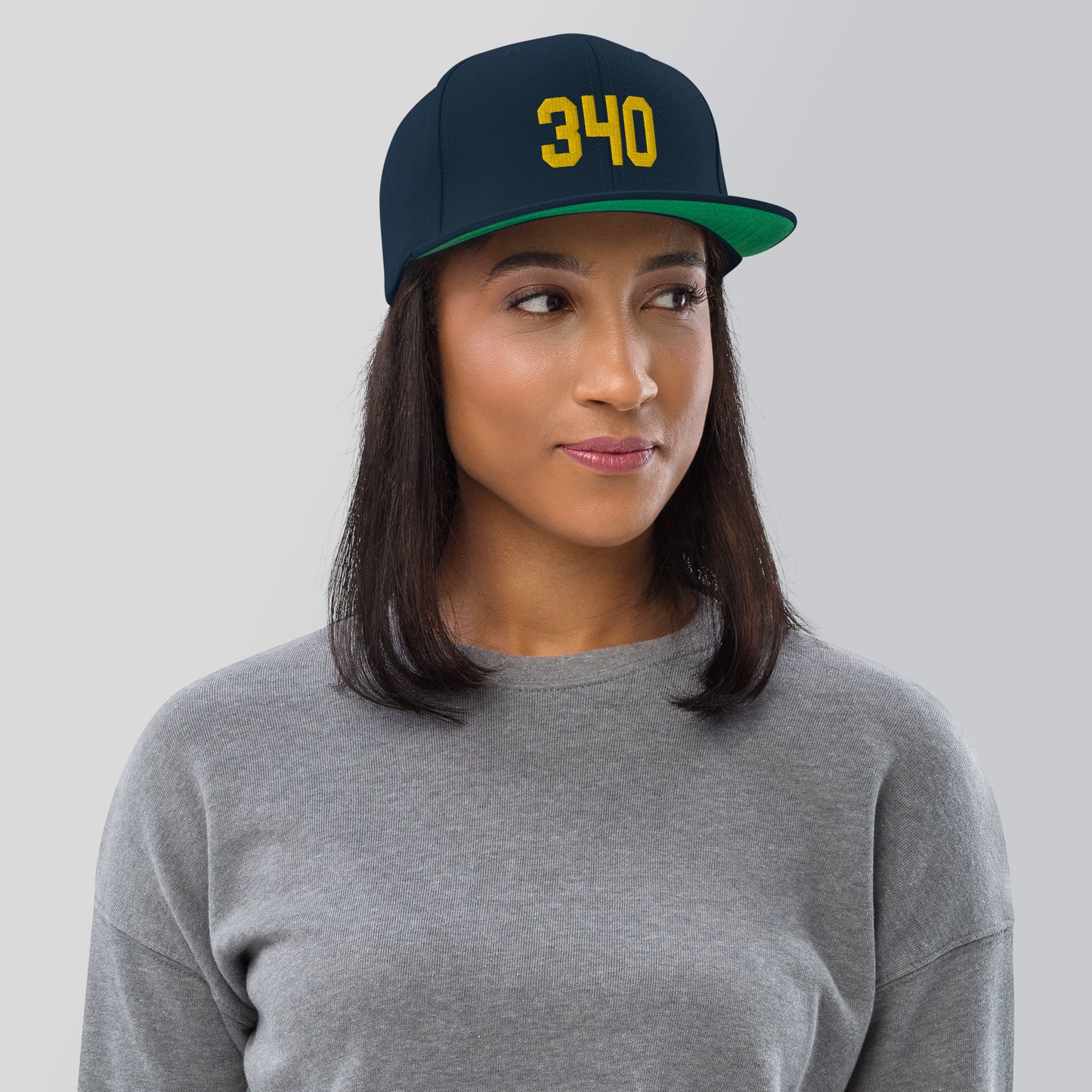 Gold 340 Snapback Hat | Phade Fashion Virgin Islands
