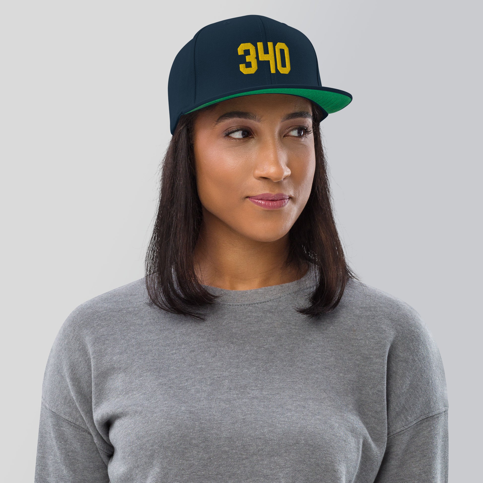 Gold 340 Snapback Hat | Phade Fashion Virgin Islands