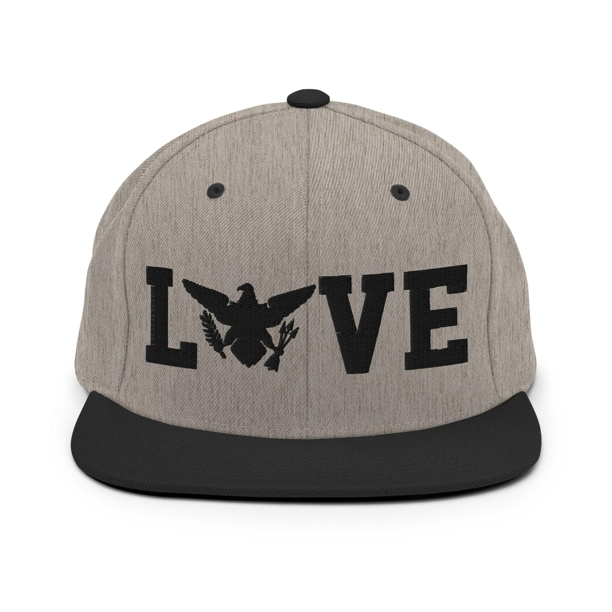 Love black Snapback Hat | Phade Fashion Virgin Islands