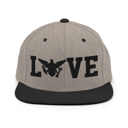 Love black Snapback Hat | Phade Fashion Virgin Islands