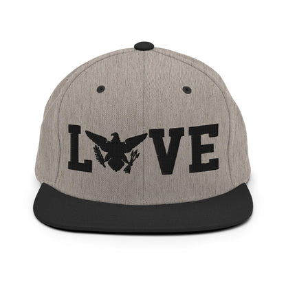 Love black Snapback Hat | Phade Fashion Virgin Islands