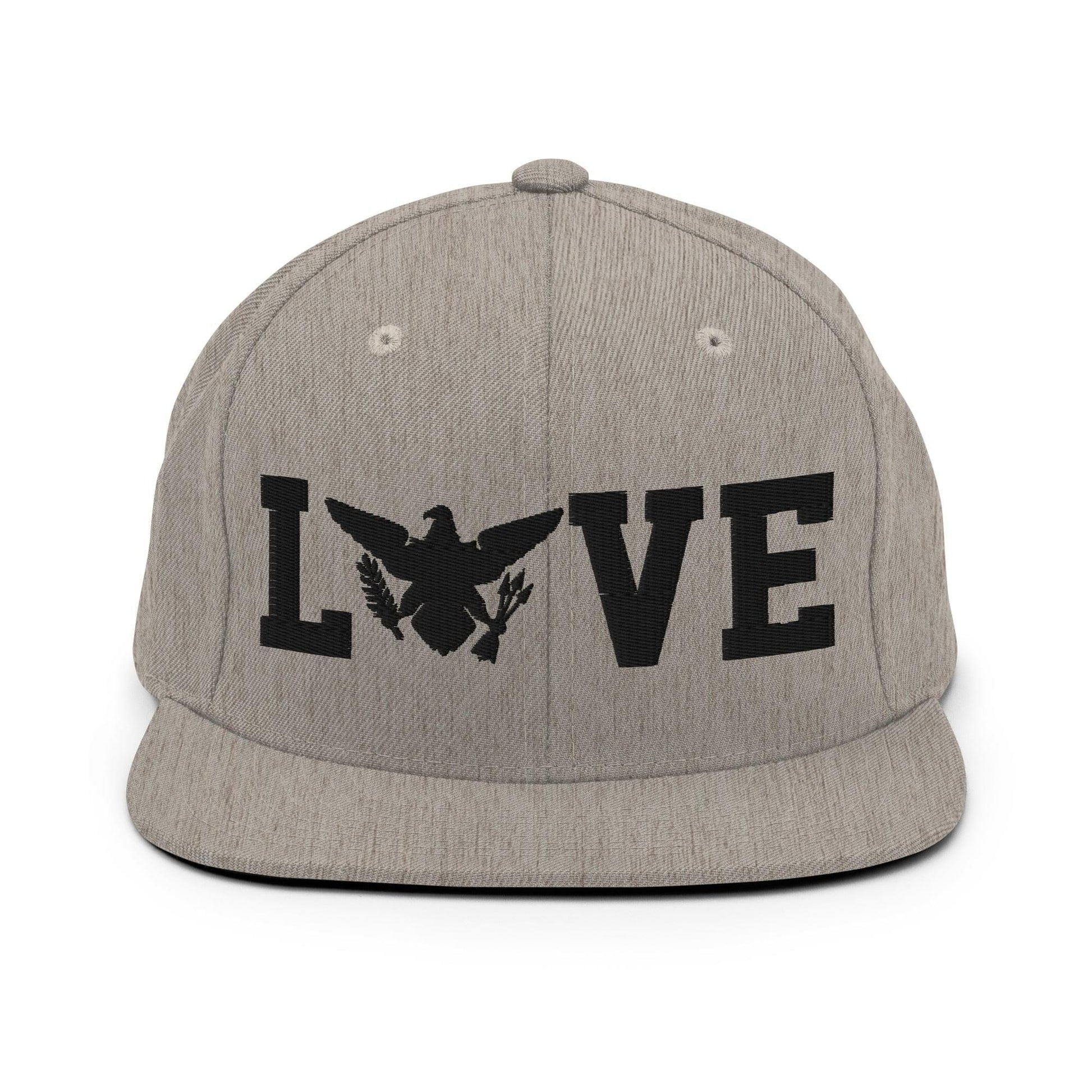 Love black Snapback Hat | Phade Fashion Virgin Islands