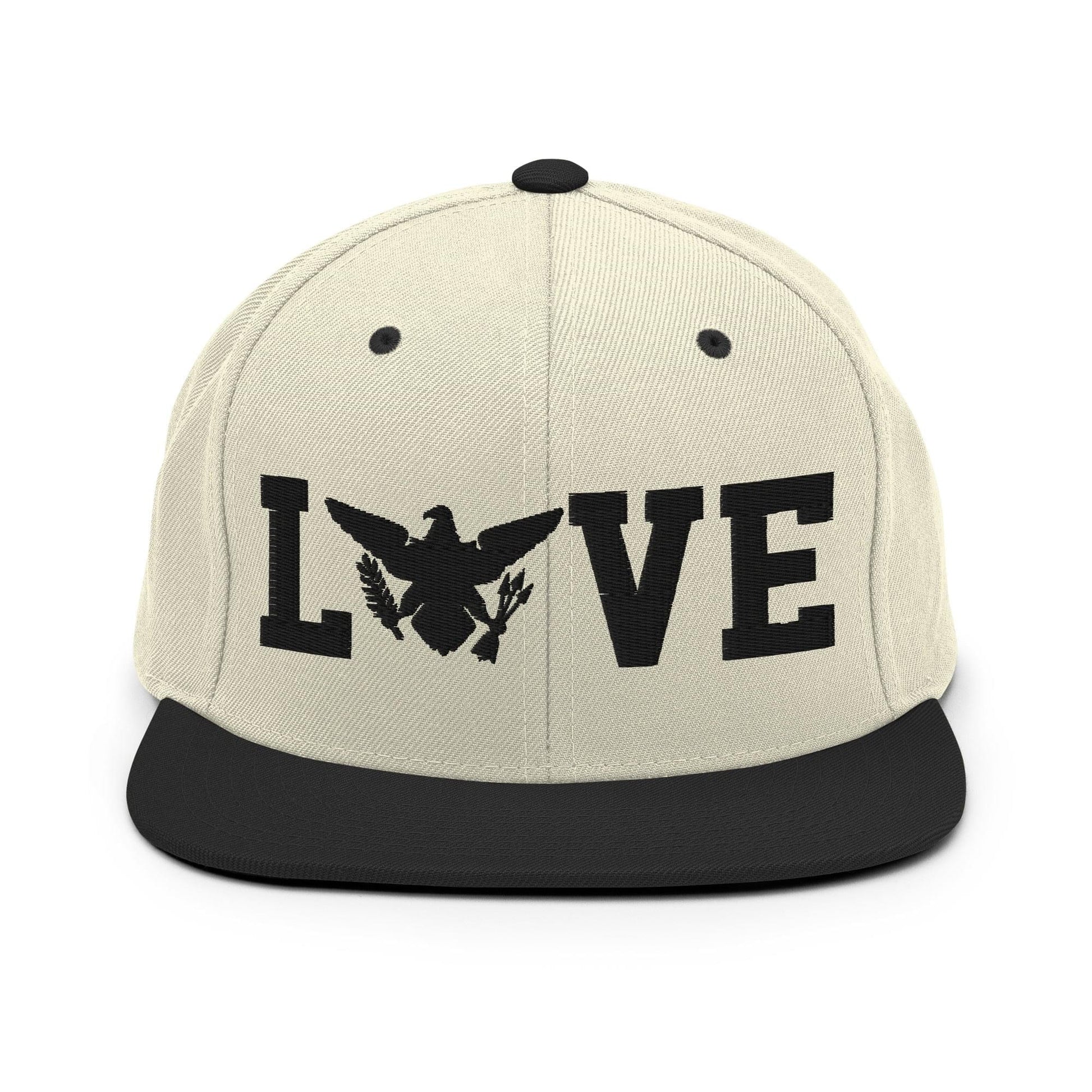 Love black Snapback Hat | Phade Fashion Virgin Islands