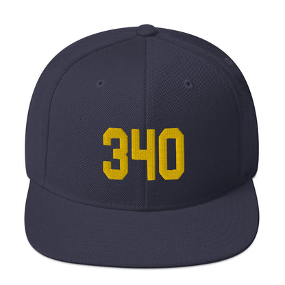 Gold 340 Snapback Hat | Phade Fashion Virgin Islands