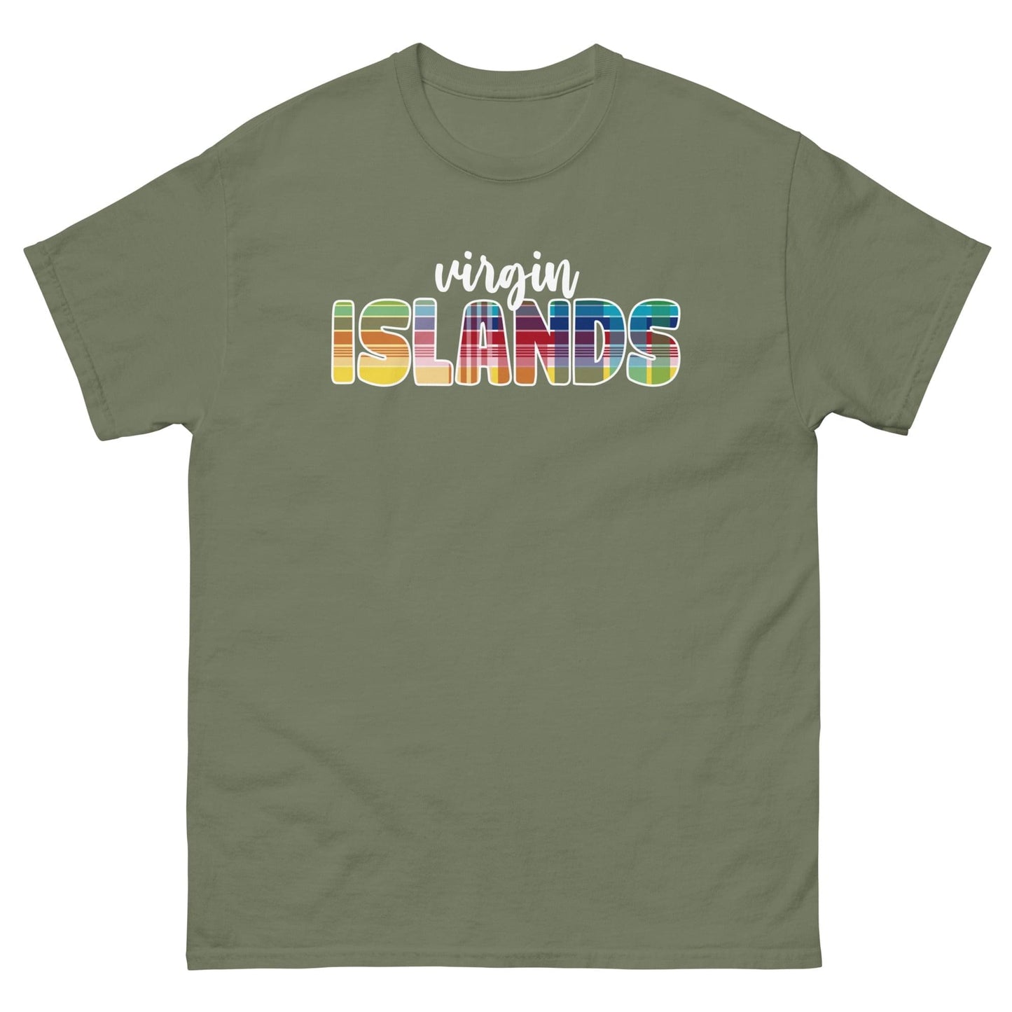 Madras Men's classic tee