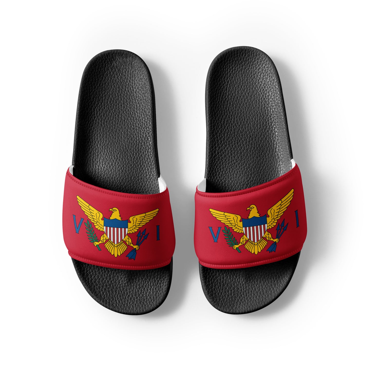 Cherry Red Men's Slides | Phade Fashion Virgin Islands