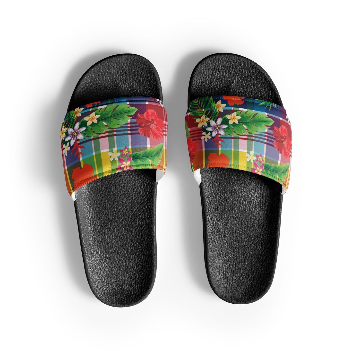 Madras Men’s Slides | Phade Fashion Virgin Islands