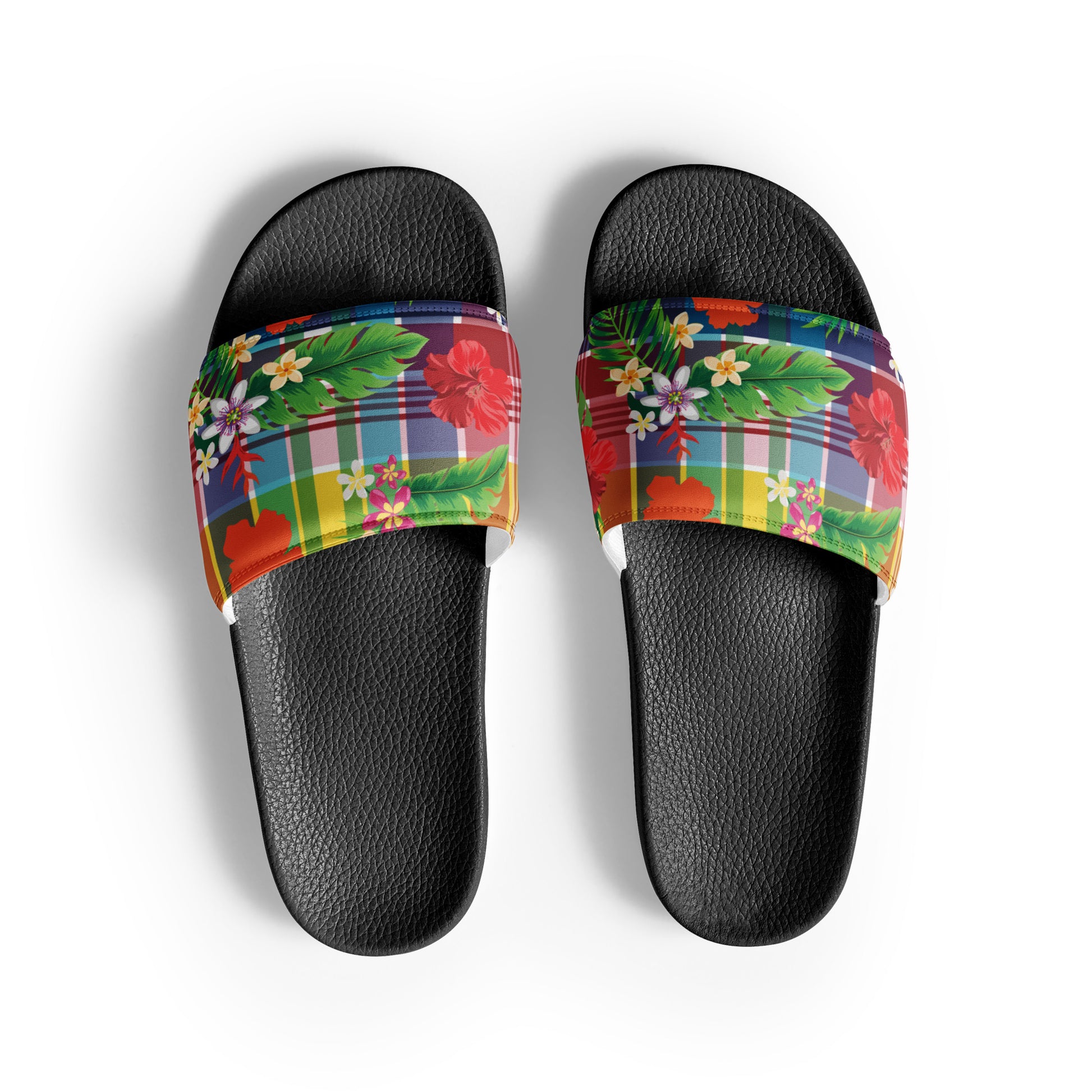 Madras Men’s Slides | Phade Fashion Virgin Islands