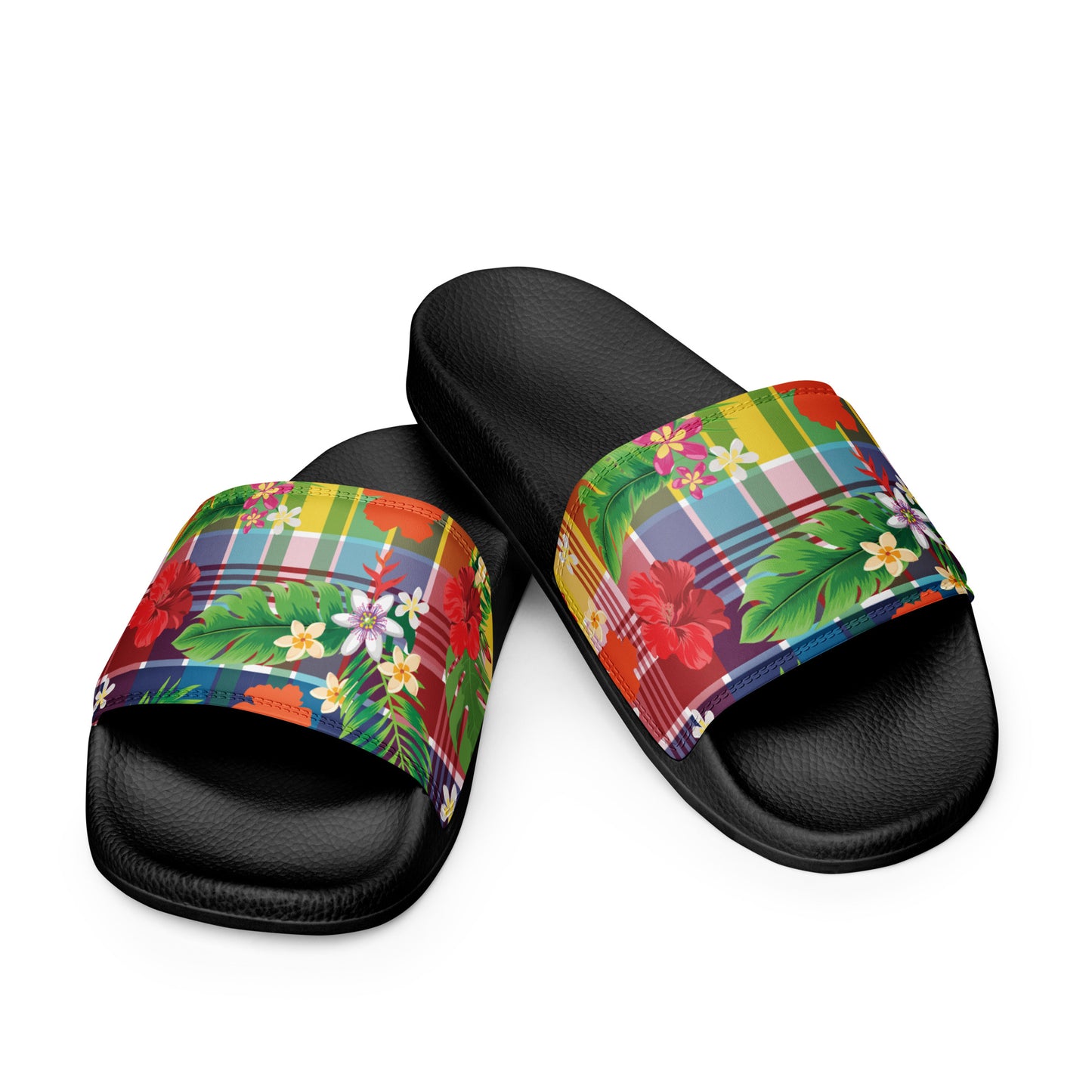 Madras Men’s Slides | Phade Fashion Virgin Islands
