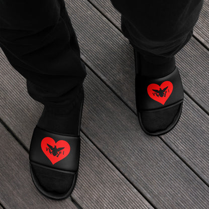 Men’s Heart Slides | Phade Fashion Virgin Islands