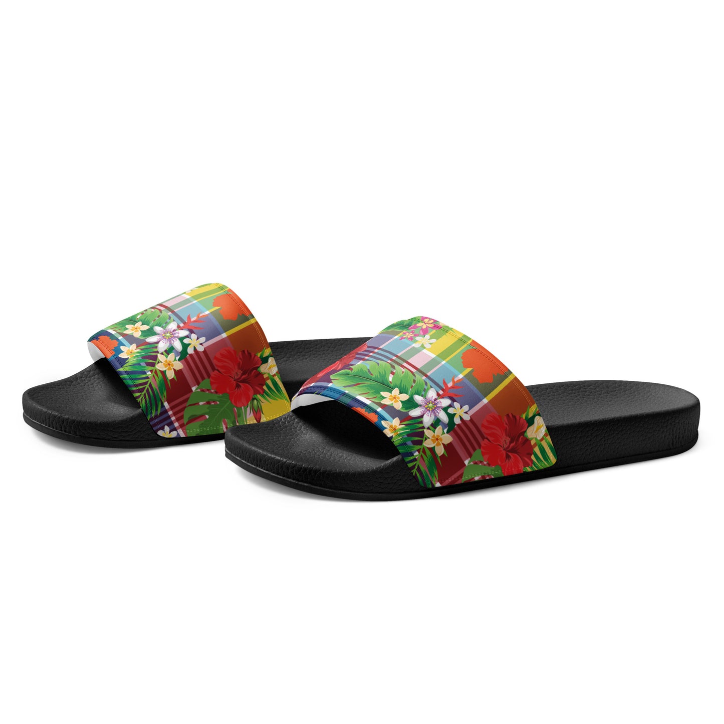 Madras Men’s Slides | Phade Fashion Virgin Islands