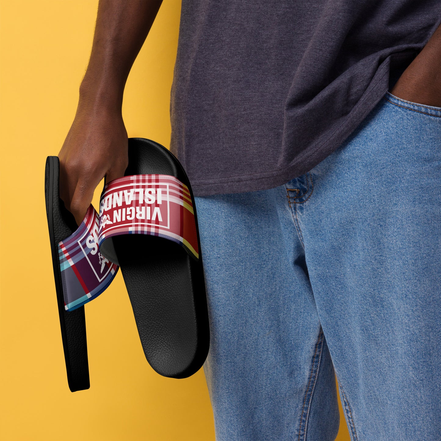 Vi Stamp Men’s Slides | Phade Fashion Virgin Islands