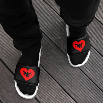 Men’s Heart Slides | Phade Fashion Virgin Islands