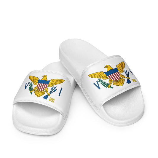 Men’s White Slides | Coconut Slides | Phade Fashion Virgin Islands