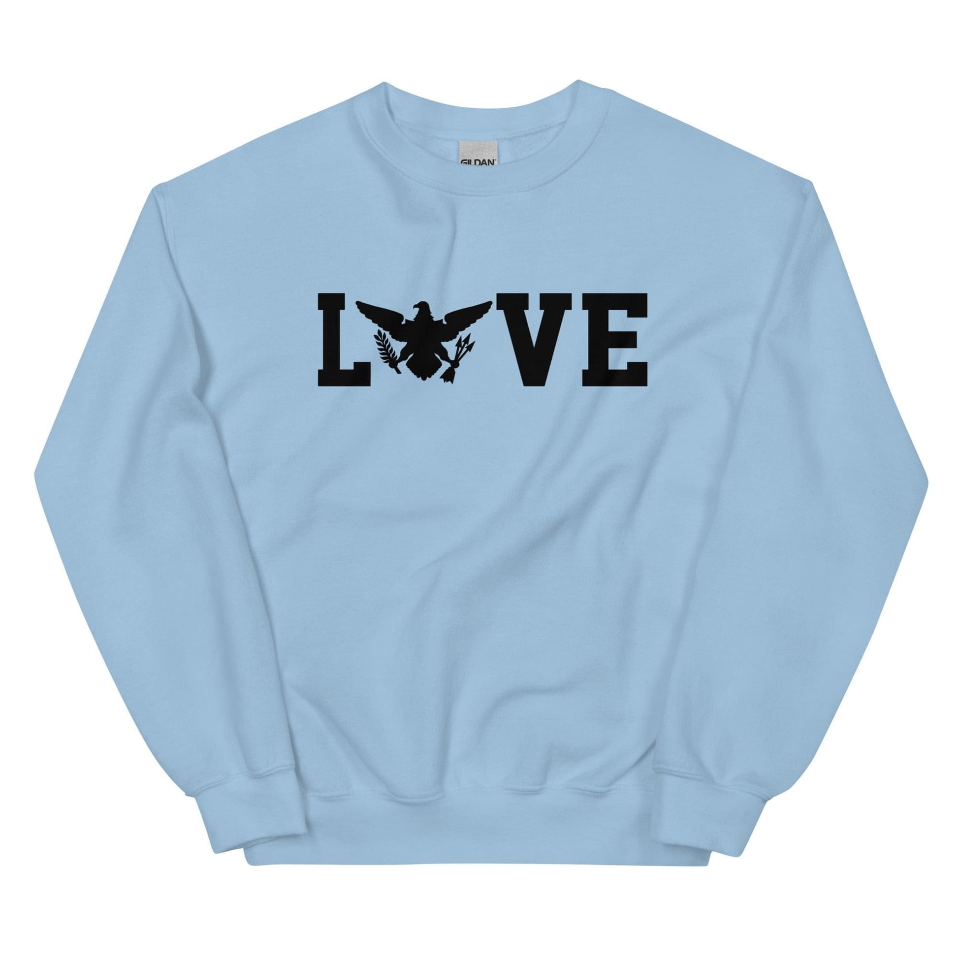 Love Black Print Sweatshirt | Phade Fashion Virgin Islands