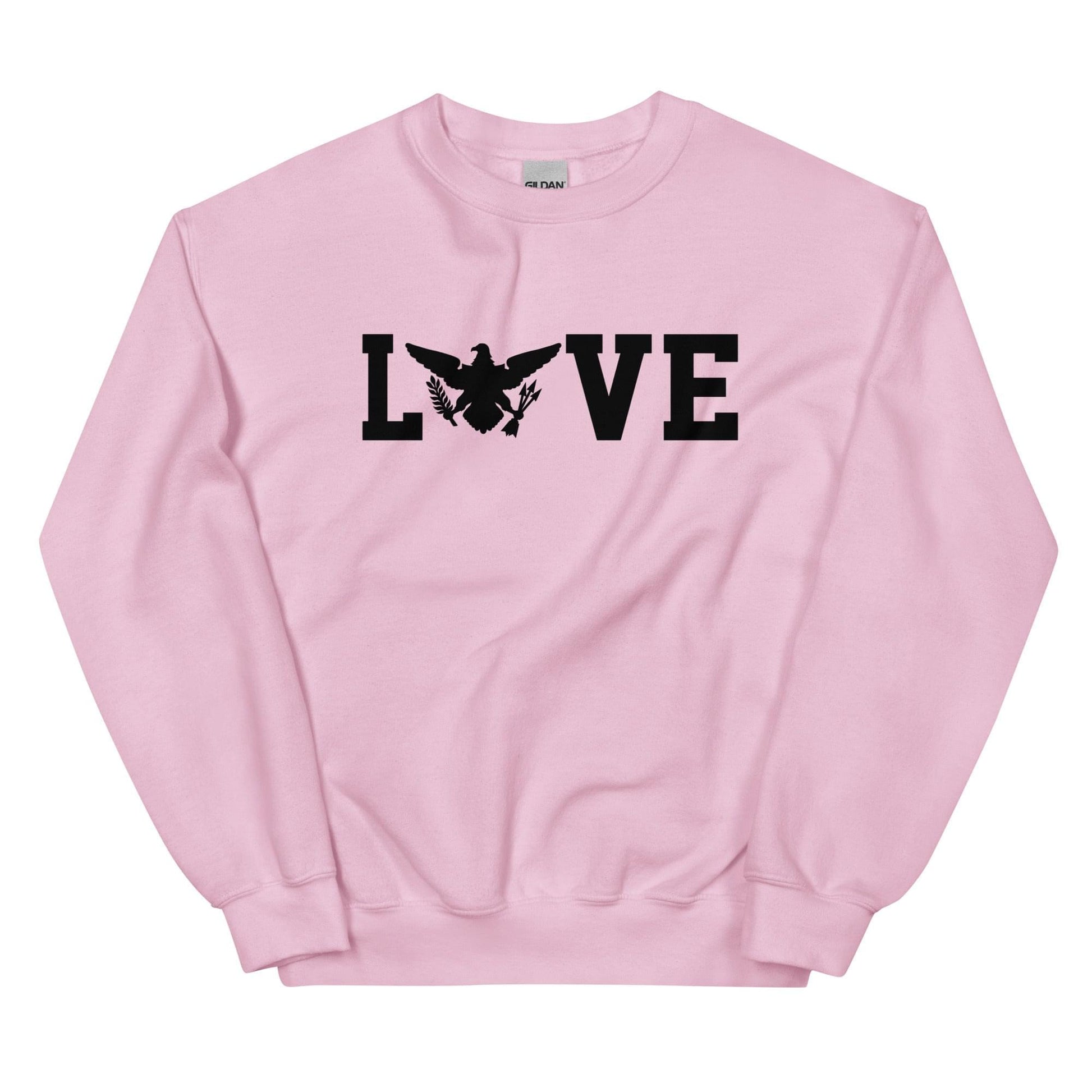 Love Black Print Sweatshirt | Phade Fashion Virgin Islands