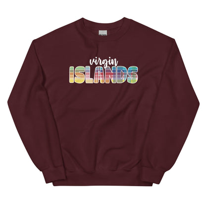 Madras Unisex Sweatshirt | Phade Fashion Virgin Islands
