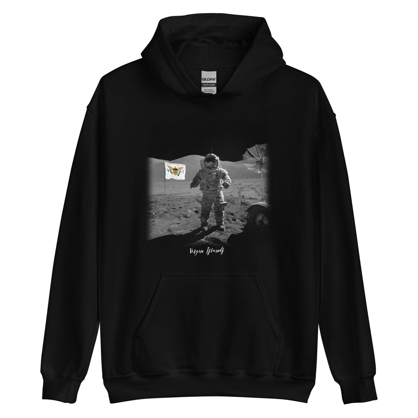 VI MAN ON MOON UNISEX HOODIE
