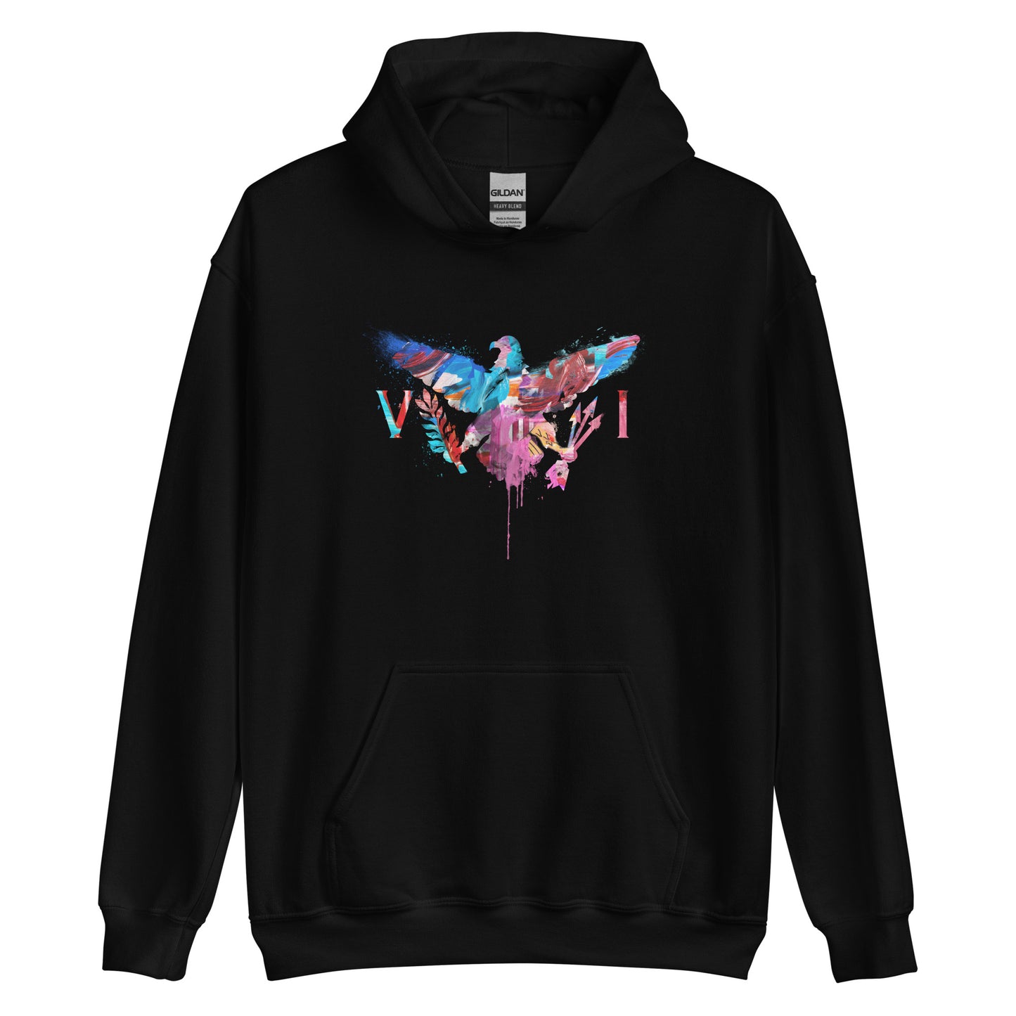DRIPPING PAINT VI  UNISEX HOODIE