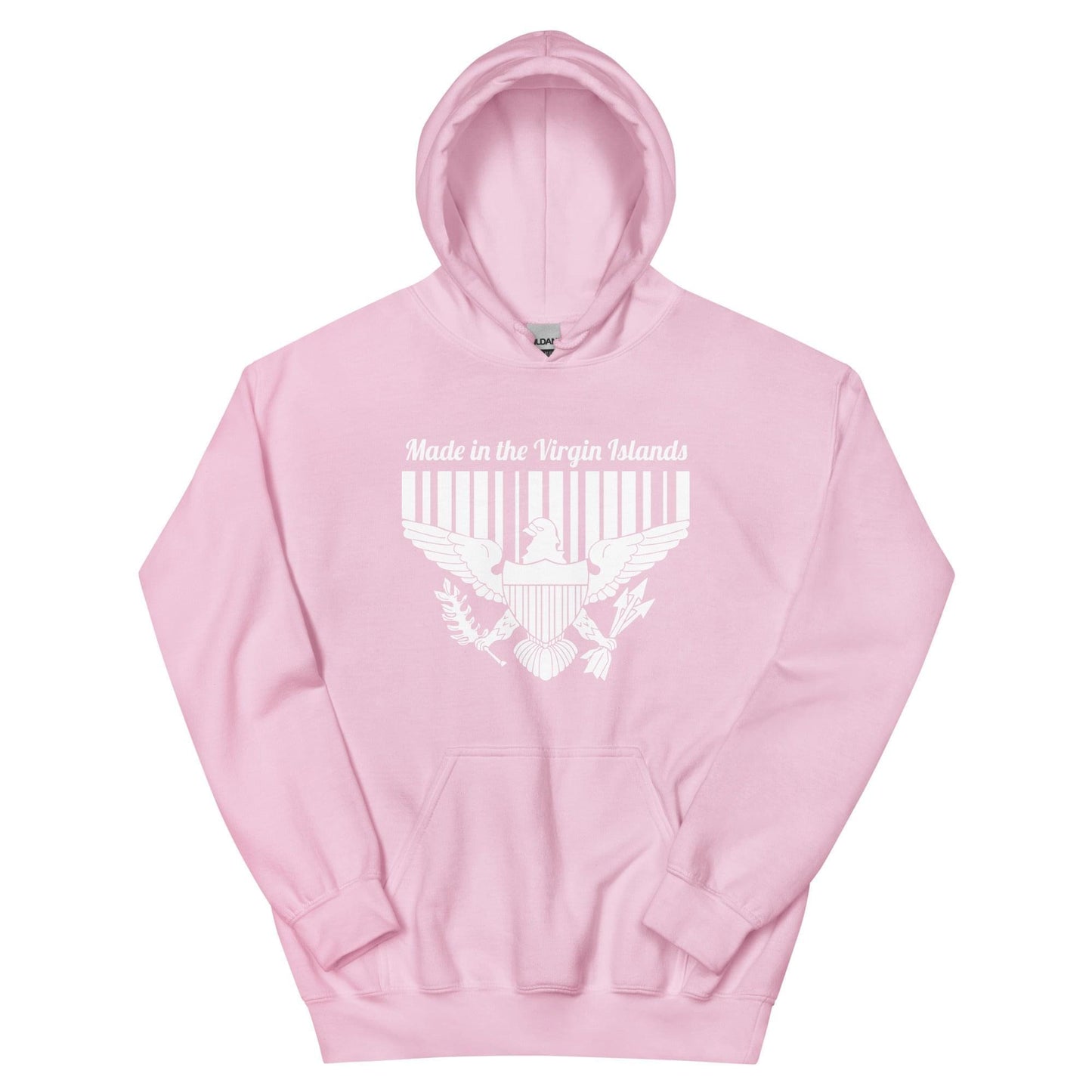 MADE IN THE VI Unisex Hoodie (WHITEPRINT)