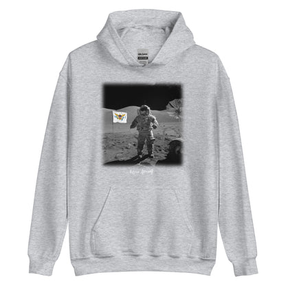 VI MAN ON MOON UNISEX HOODIE