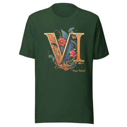 Roman Floral Unisex Tee | Phade Fashion Virgin Islands