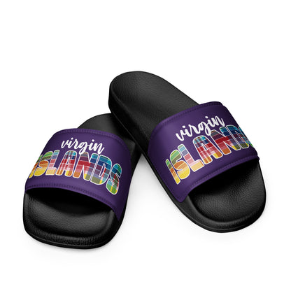 Grape Madras Women's Slides | Phade Fashion Virgin Islands