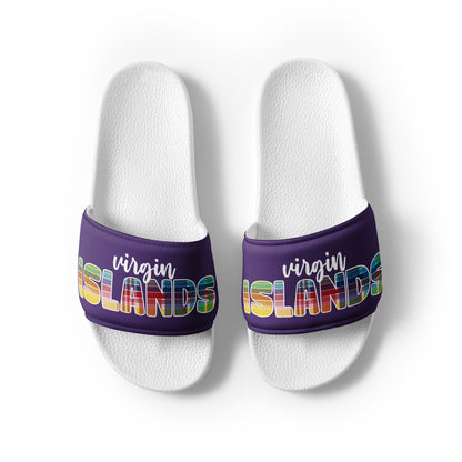 Grape Madras Women's Slides | Phade Fashion Virgin Islands