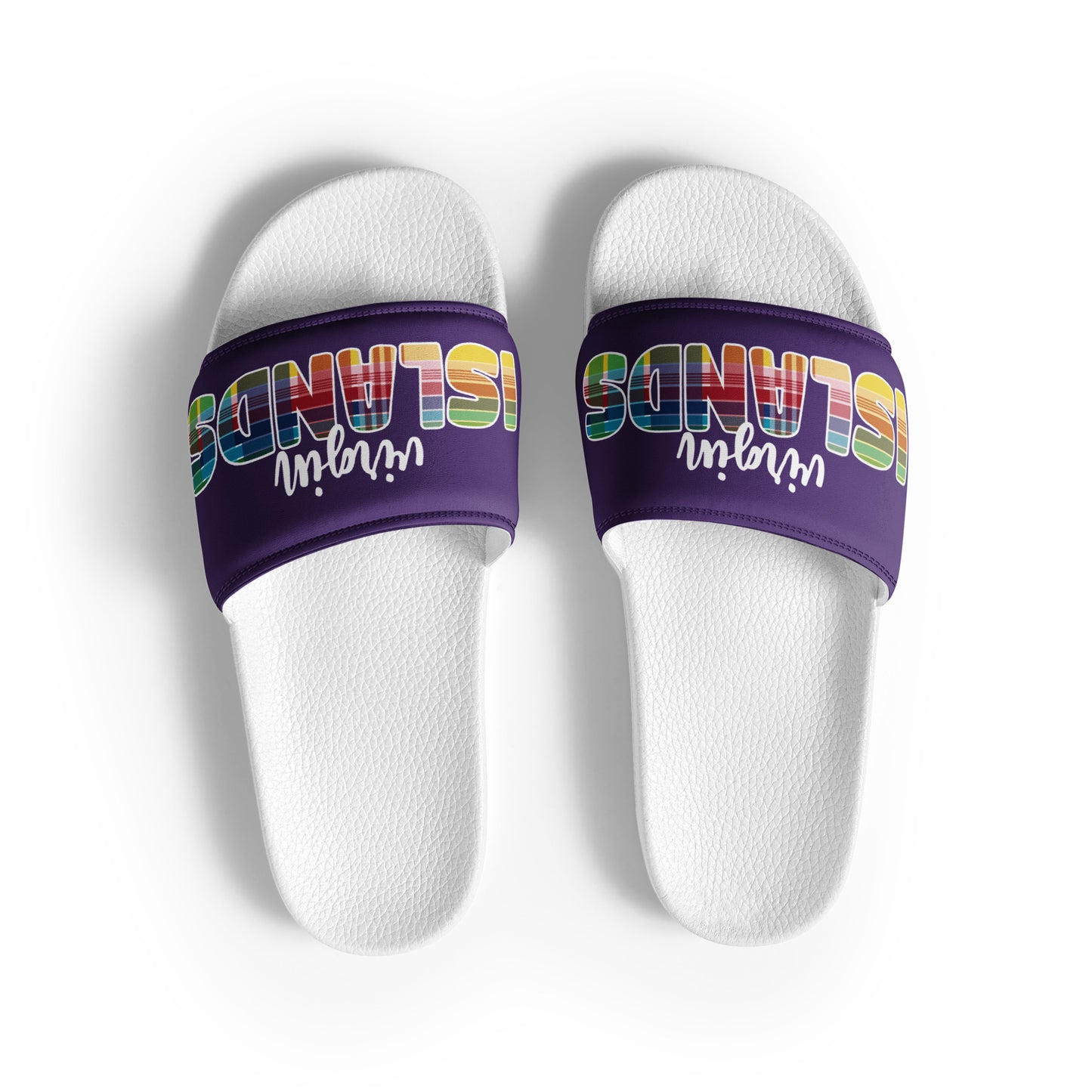 Grape Madras Women's Slides | Phade Fashion Virgin Islands