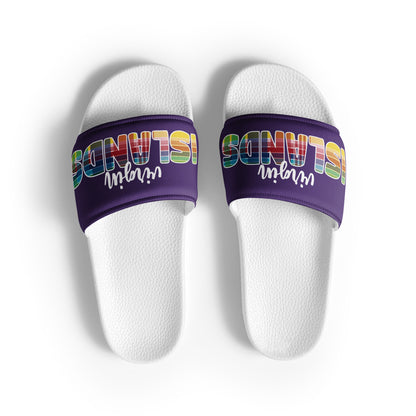 Grape Madras Women's Slides | Phade Fashion Virgin Islands