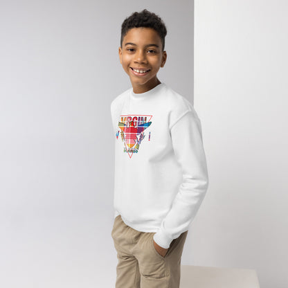 Youth hero crewneck sweatshirt