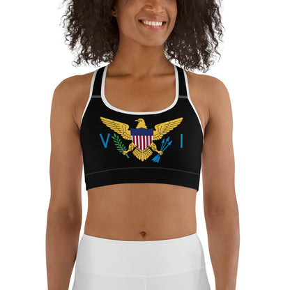 Vi Black Sports Bra | Phade Fashion Virgin Islands