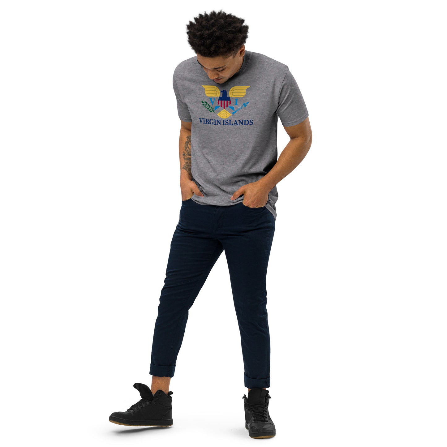 VI Men’s premium heavyweight tee