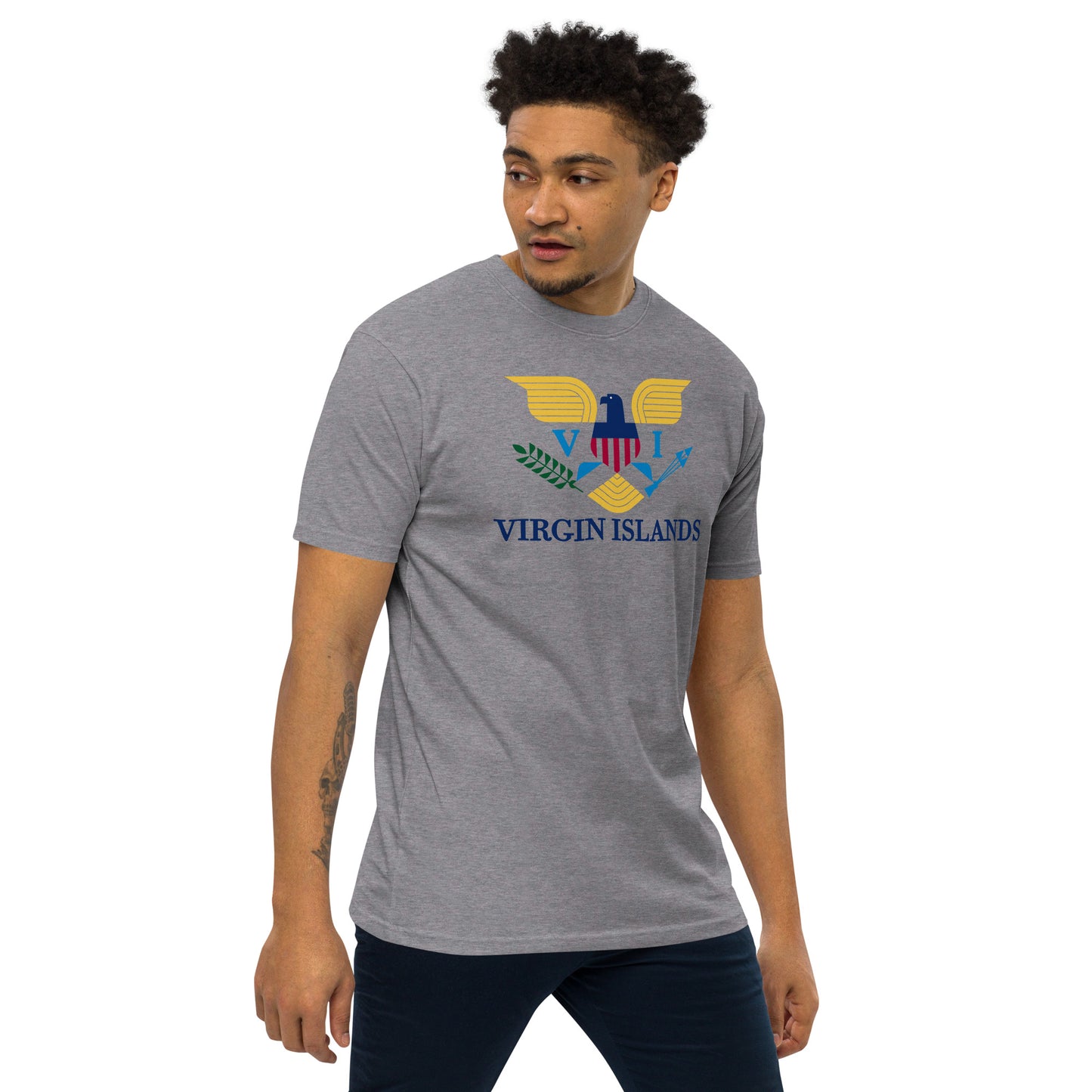 VI Men’s premium heavyweight tee