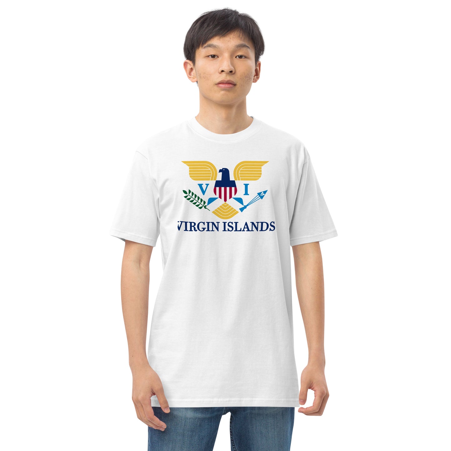 VI Men’s premium heavyweight tee