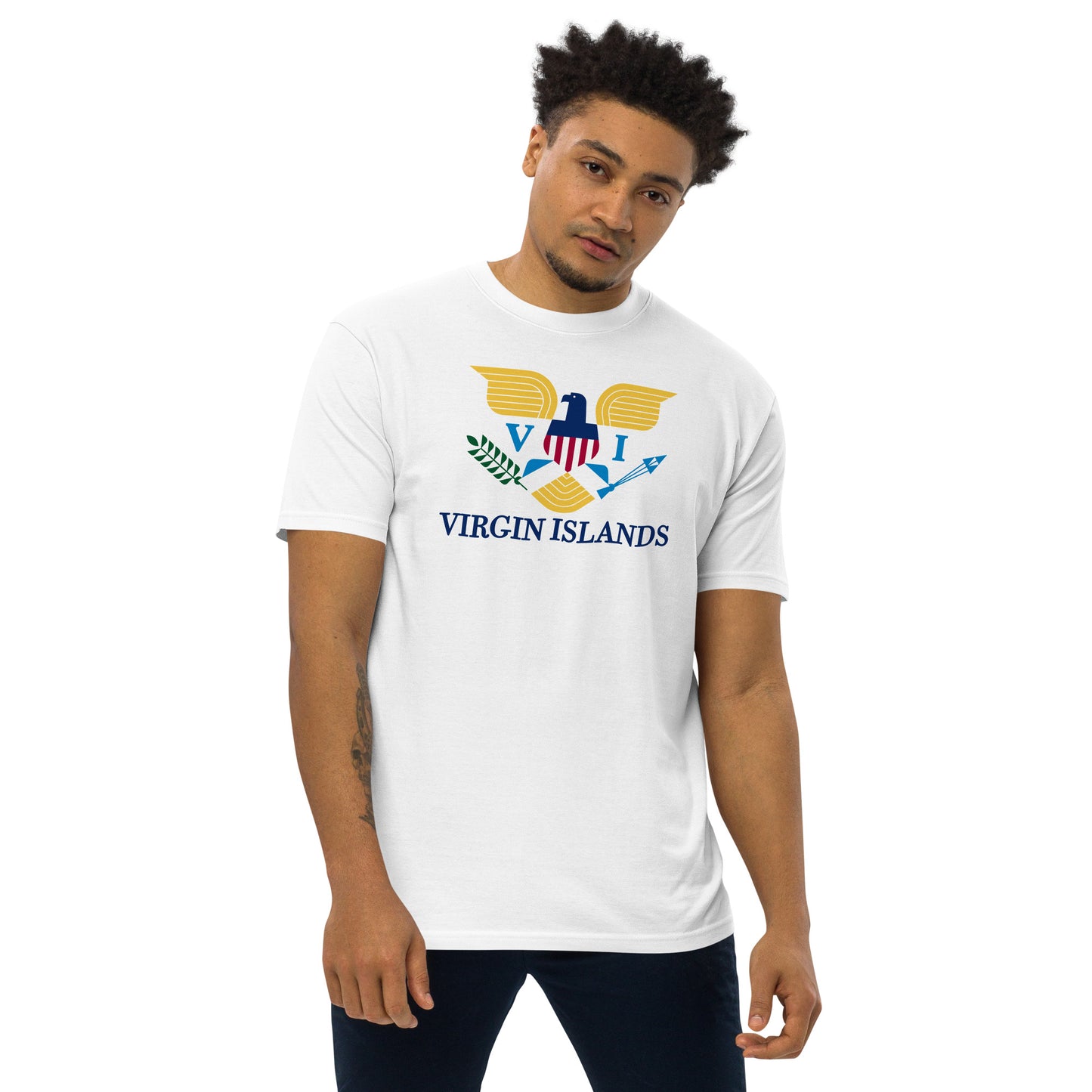 VI Men’s premium heavyweight tee