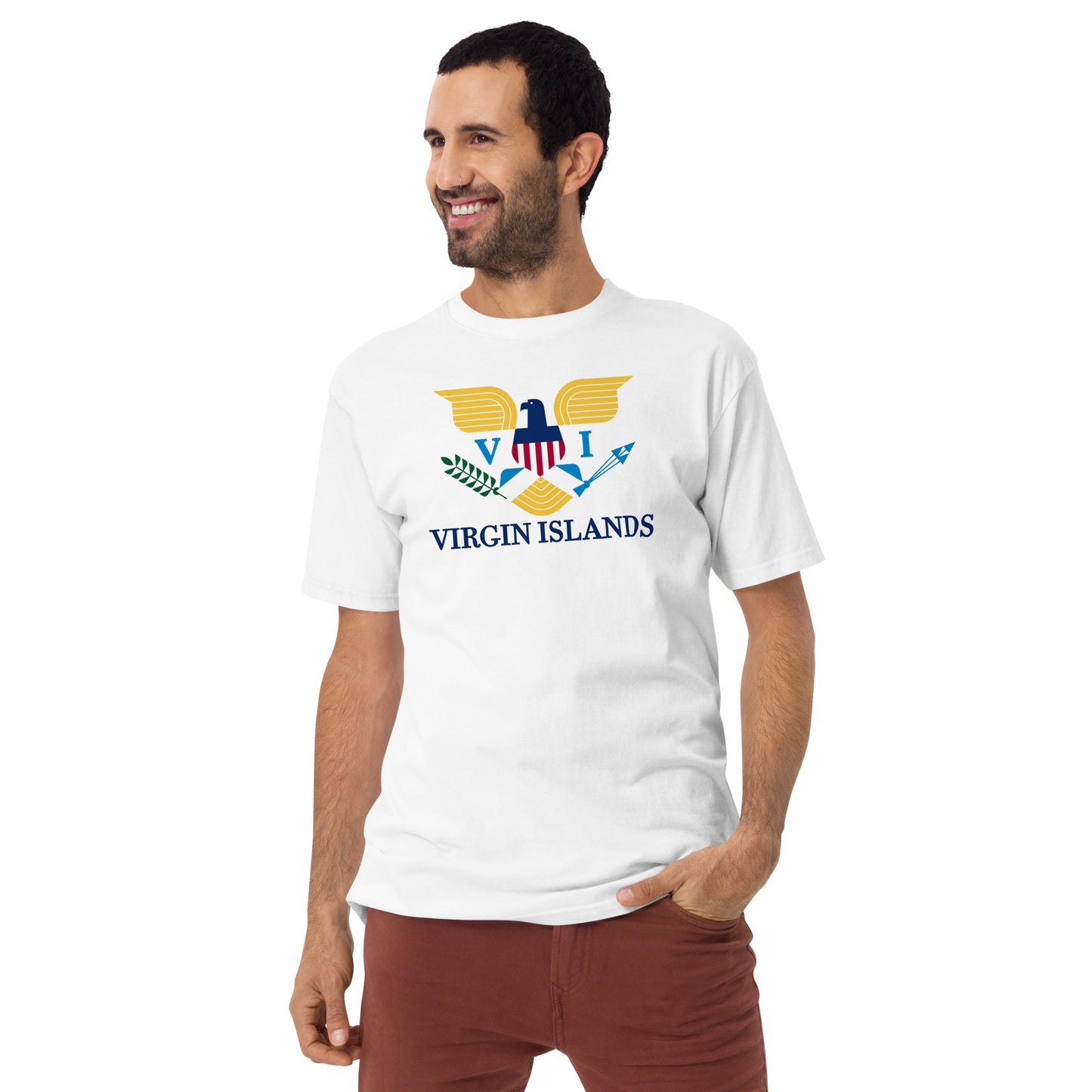 VI Men’s premium heavyweight tee