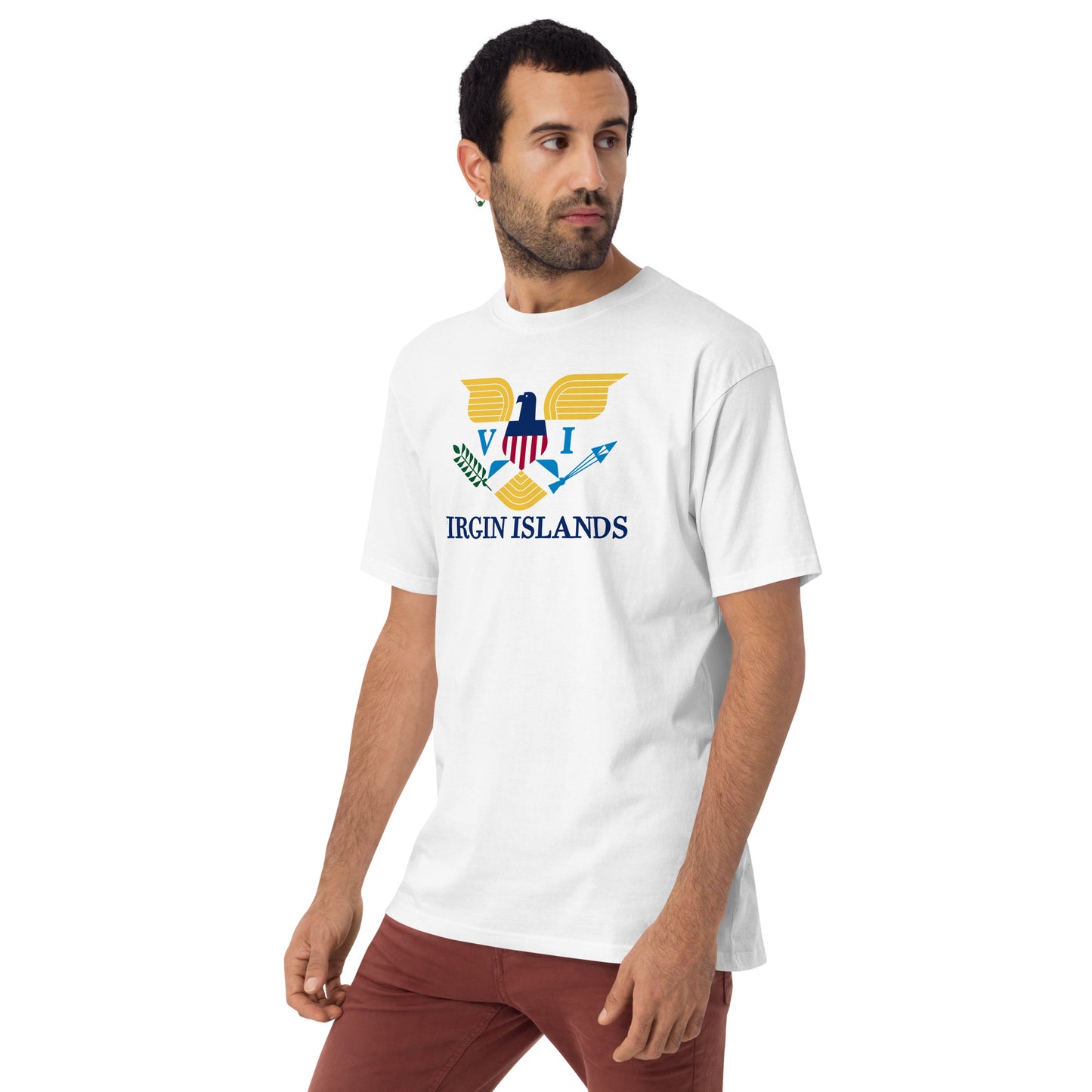 VI Men’s premium heavyweight tee
