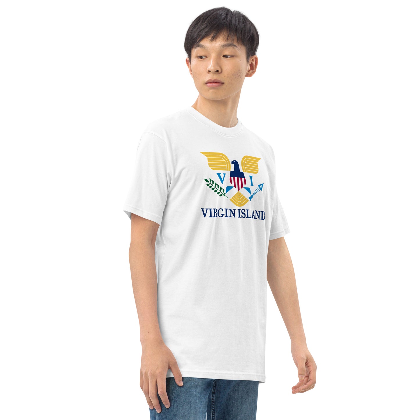 VI Men’s premium heavyweight tee
