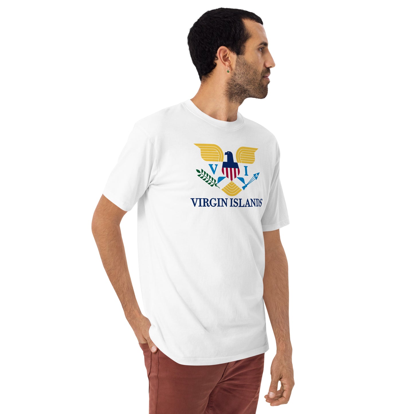 VI Men’s premium heavyweight tee