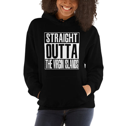 Straight Outta Unisex Hoodie | Phade Fashion Virgin Islands