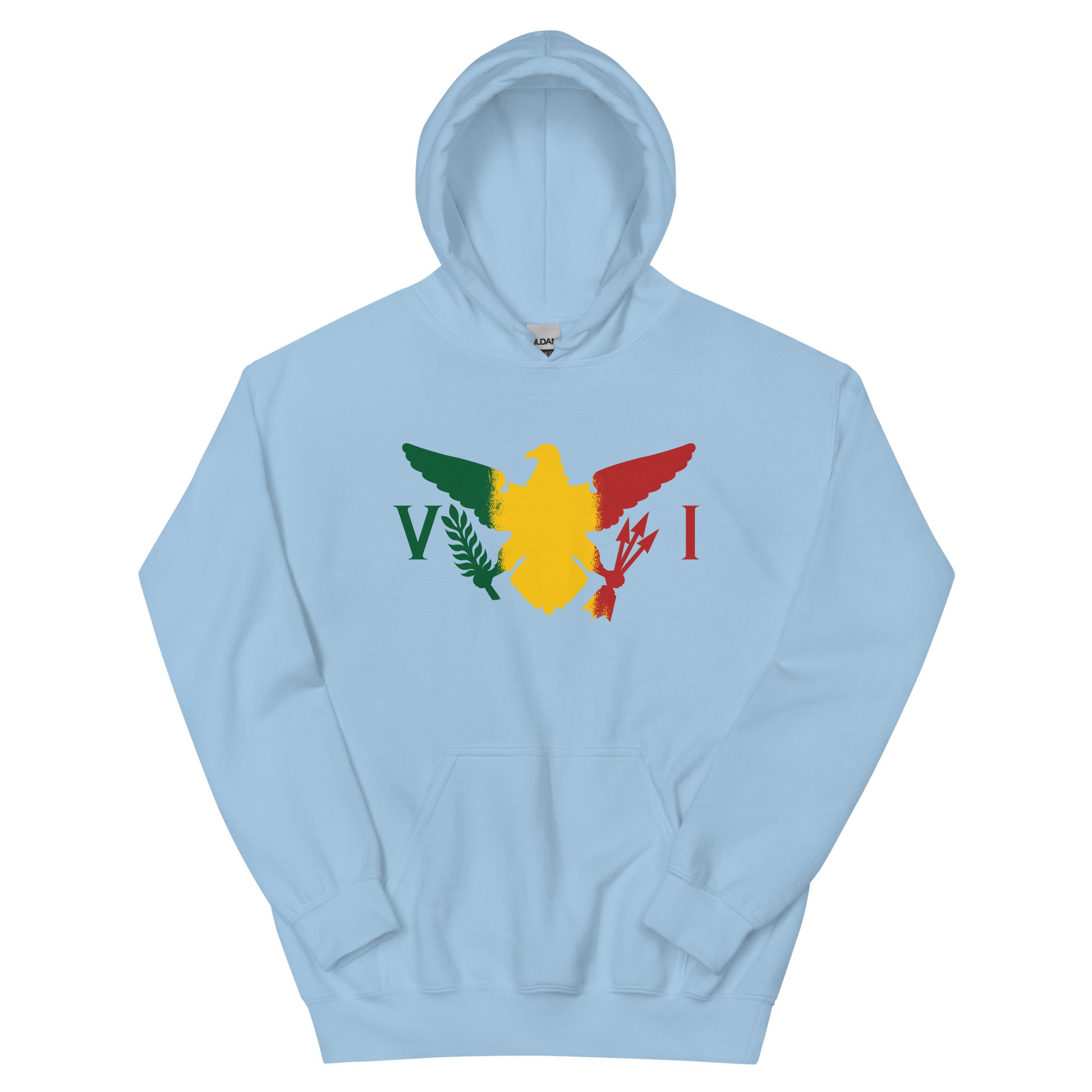 Vi Ice Gold Green Hoodie | Phade Fashion Virgin Islands